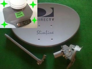 DirectTV HD Slimline SL3 Satellite KIT Green SWM Pole Mount Slim KA/KU 