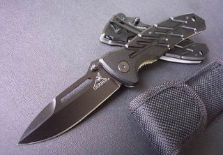   GERBER Pocket Steel Saber Folding Knife Camping Hunting knife 43ad