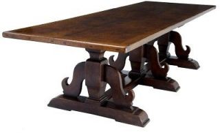 english oak refectory table 2 planque top from united kingdom
