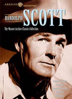Randolph Scott The Warner Archive Classics Collection DVD, 2011, 5 