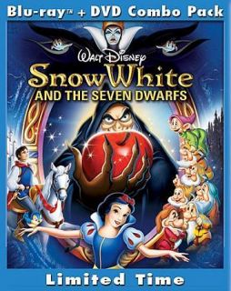 Snow White and the Seven Dwarfs (Blu ray/DVD, 2009, 3 Disc Set)