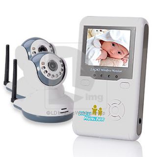 4G Digital Wireless Video Baby real time Monitor LCD Night Vision 