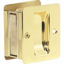 kwikset solid brass passage sliding pocket door pull 