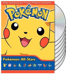 Pokemon 10th Anniversary Edition   Slimpak DVD, 2007, 10 Disc Set 