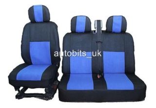blue fabric seat covers for renault master trafic time left