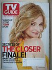 THE CLOSER FINALE KYRA SEDGWICK ~ TODAY SHOW JULY 2 15 2012 TV GUIDE 