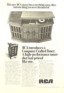 1969 RCA Console Stereo Record Player ORIGINAL AD C MY STORE 4MORE 5 