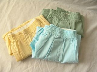 nos mens boxer shorts 3 pair cotton blend pack vintage