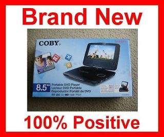 Brand New Coby TFDVD8509 8.5 ” Portable DVD / CD /  Player