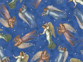 bethlehem christmas angels stars fabric metallic from australia time 