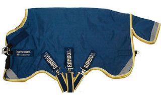 Horse Blanket Rambo Orig w/Leg Arches Den Blue T/O Semi Lite 100g 81 