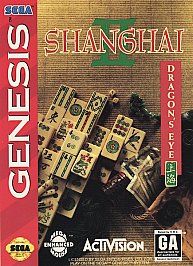 Shanghai II Dragons Eye Sega Genesis, 1994