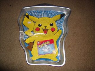 pokemon wilton cake pan with color insert great shape time