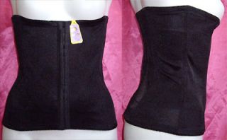 new BONE waist CINCHER shaper CORSET faja black XL xlarge corset
