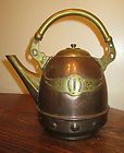 HUGE Antique Copper Pot Kettle Hearth Ware Hand Hammered 5 gallon 