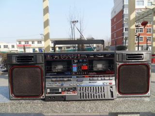 vintage sharp gf 800 stereo boombox ghettoblaster from china time
