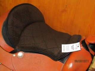 western fleece saddle seat saver cushion brown from canada time