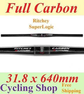 2012 Ritchey Superlogic UD Carbon MTB Flat Bar 31.8,NEW MSRP $179.99 