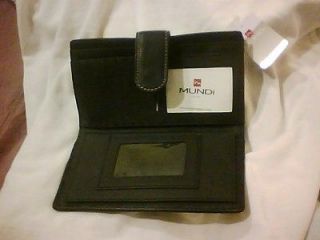 newly listed mundi black clutch wallet  15