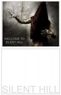 Silent Hill Postcard Red Pyramid Head Thing nurse 2 revelation 3D 