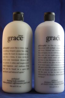   Set of 32 Oz INNER Grace Shampoo, Shower Gel & Body Emulsion 32 Oz