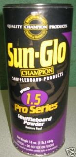 new sun glo champion shuffleboard powder 1 5 speed time