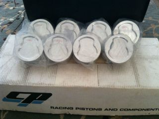 COSWORTH RACING CP PISTON SET JOB #298 FORD WITH YATES HEADS