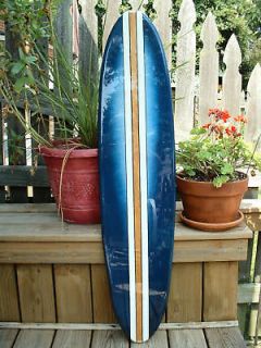 Newly listed Hawaiian Surfboard wall art, CLASSIC VINTAGE BLUE