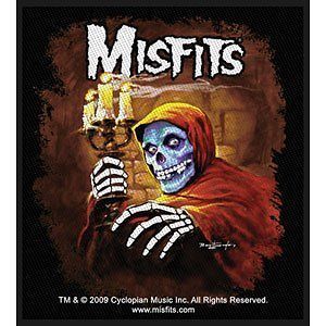 Misfits American Psycho Official Rock Music Band Woven Badge Applique 