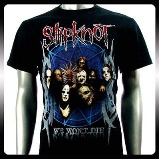 Slipknot Rock Band Music Rider Vintage T shirt Sz XXL 2XL Biker SL10