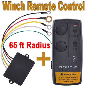 65ft Wireless Winch Remote Control Kit For Car ATV SUV UTV 12V Switch 