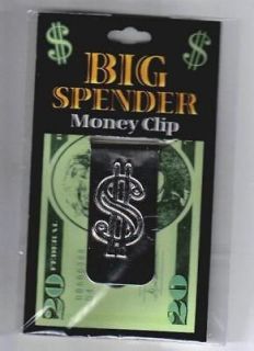 big spender spring steel money clip new from canada time