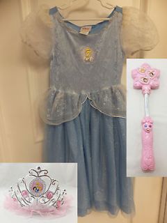 Cinderella Dress  4/6 Blue Costume Princess Dress Up 