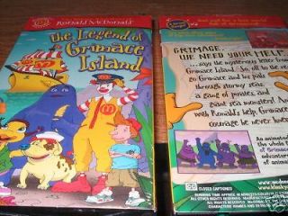 THE WACKY ADVENTURES OF RONALD McDONALD The Legend of Grimace Island 