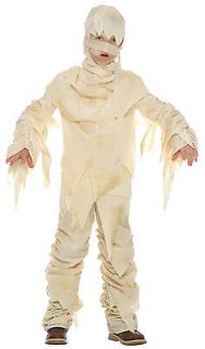 mummy jumpsuit boys kids costume white small medium large