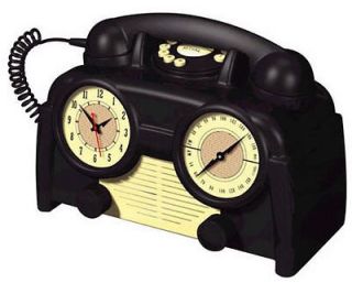 am fm retro clock radio phone  79