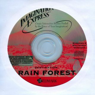 Destination Rain Forest from Edmark ages 6   12 for Windows 98 95 ME 