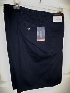 NEW W/T ROUNDTREE &YORKE CASUAL SHORTS SIZE 52 X 7 BIG COTTON BLUE