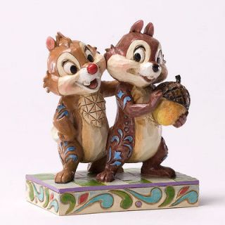 Enesco Disney Traditions Jim Shore Chip and Dale Nutty Buddies 