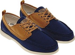 Adidas Originals Ransom $120 Mens US 7.5 Bluff Navy Blue Boat Shoe 