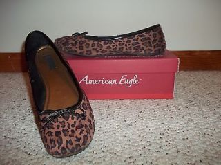 American Eagle, Payless Leopard/Cheetah Ballet Flats Size 7 1/2