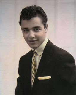 SALVATORE SAL MINEO HOLLYWOOD ACTOR MOVIE STAR 8x10 HAND COLOR 