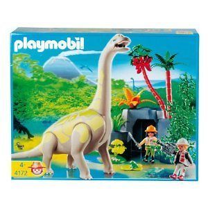 Playmobil #4172 Brachiosaurus In Rocky Territory Set New Sealed HTF