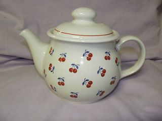 nice vintage sadler cherries teapot mint  28