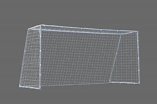 Pro galvanized Soccer Goal 9 Wide x 6 Height x 4 Depth with 3 Top 