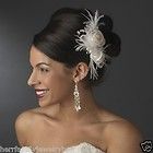 Saloon girl flapper victorian feather hair comb costume