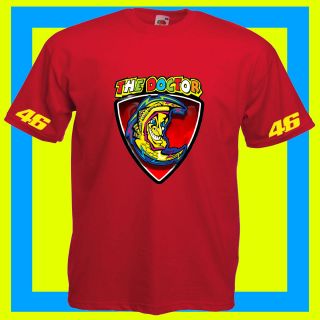 MOTO GP VALENTINO ROSSI MOON 46 T SHIRT ALL SIZES COLOURS AVAILABLE