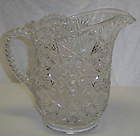 Antique EAPG Early American Pattern Glass Large Water Pitcher