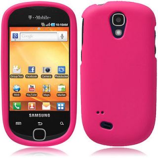   RUBBERIZED RUBBER HARD CASE COVER FOR Samsung Gravity Smart T589 GM
