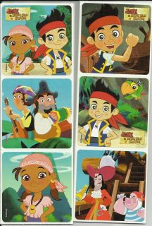 30 Jake and the Neverland Pirates Stickers, Party Favors, 2.5